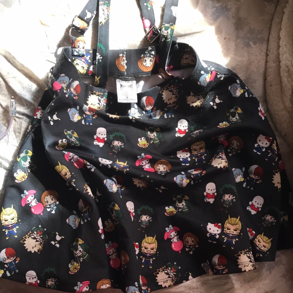 Hot topic x hello kitty and friends x my hero academia.